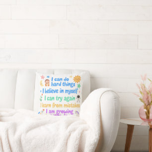 Little Achievers Motivation for Curious Minds Cushion