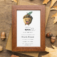 Little acorn - Fall Baby shower