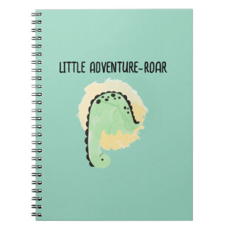 Little Adventure-Roar - Spiral Notepad Notebook