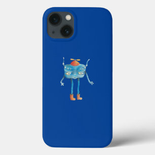Little Alien Pi Illustration  iPhone 13 Case