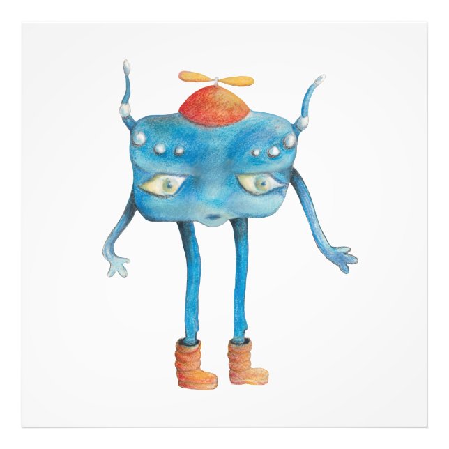 Little Alien Pi  Photo Print (Front)