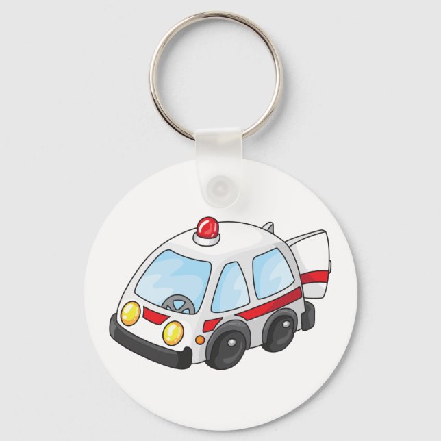 Little Ambulance Key Ring (Front)