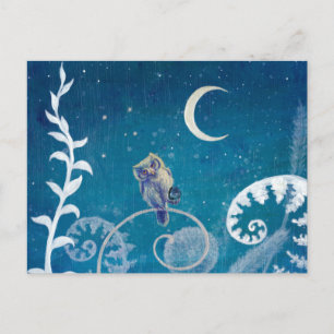 Little Amethyst Owl Postcard