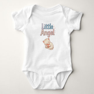 Little Angel Baby cat Baby Bodysuit