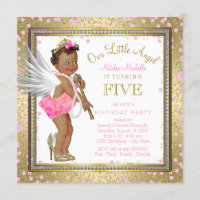 Little Angel Ethnic Girls 5th Birthday Party