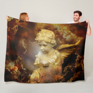 LITTLE ANGEL FLEECE BLANKET
