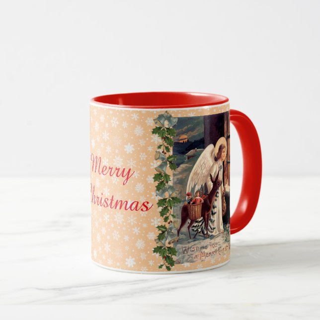Little Angel with Deer Mug (Front Right)