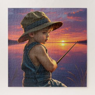 Little Angler's Dream Jigsaw Puzzle