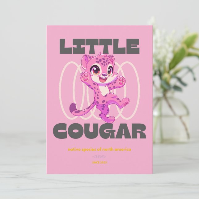 little animal invitation (Standing Front)