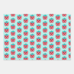 Little Apple Wrapping Paper Sheet