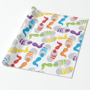 Little Artist pattern Wrapping Paper