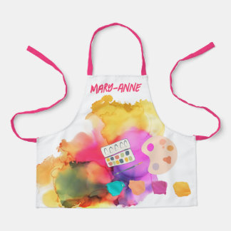 Little Artist splash paint Apron