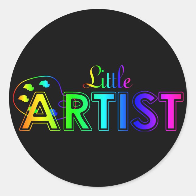 Little Artist Stickers (Front)