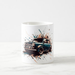 little automobile coffee mug