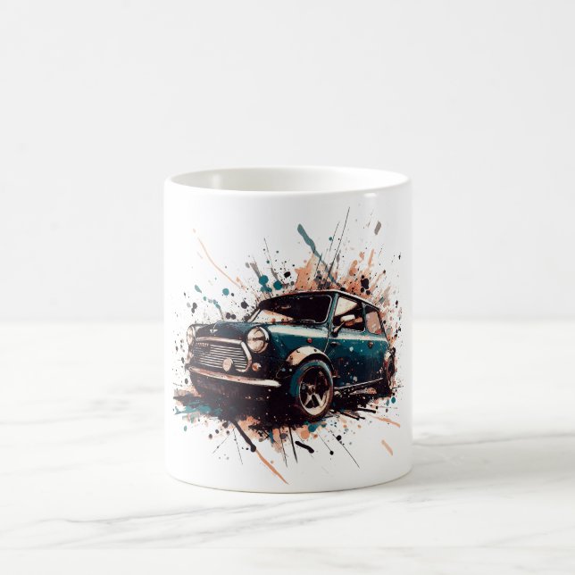little automobile coffee mug (Center)