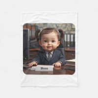“Little Baby Boss | Funny Toddler Shirt | Cute