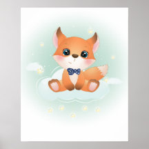 Little baby boy fox