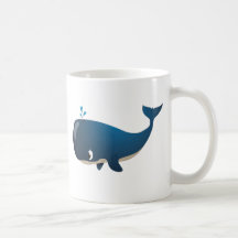 'Little Baby Love Seal' Whale Character Mug