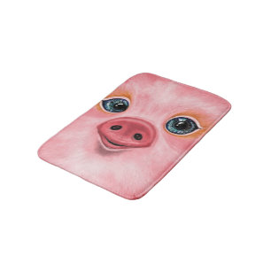 Little Baby Piggy - Smile Bath Mat