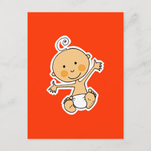 Little baby postcard