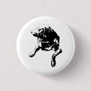 Little Badge: Side-Turn Lab 3 Cm Round Badge