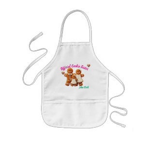 Little Baker Gingerbread  Personalized Kid Apron