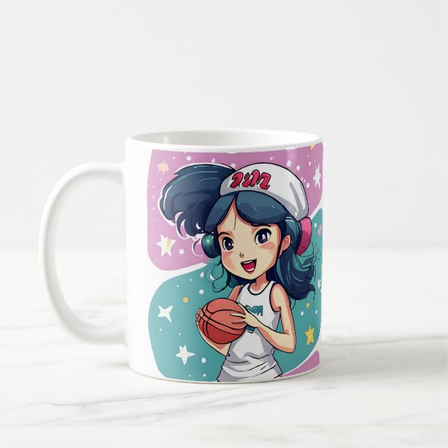 Little Baller Babe Coffee Mug (Left)