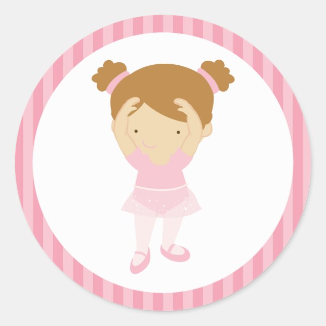 Little Ballerina Stickers (Front)