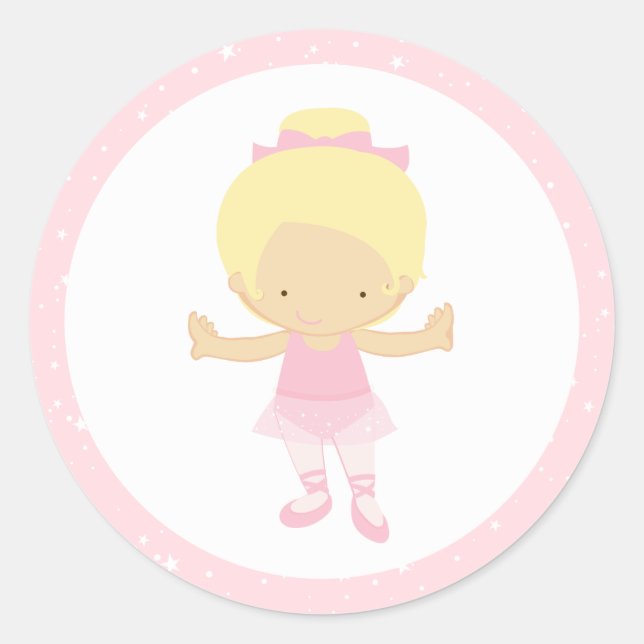 Little Ballerina Stickers (Front)