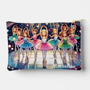 Little Ballerinas Performance Custom Name Accessory Pouch