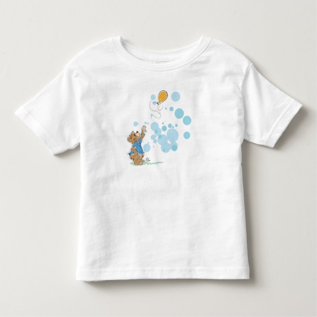 Little Balloon Bear Toddler T-Shirt (Front)