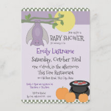 Little Bat Halloween Baby Shower