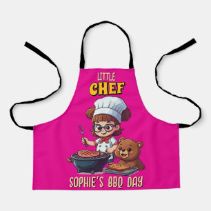 Little Bear Chef Barbecue Day Apron