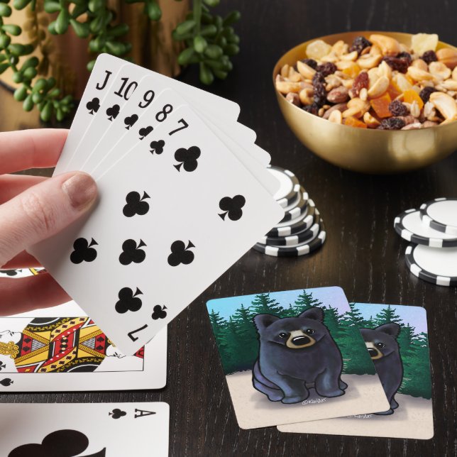 Little Bear Cub Classic Playing Cards (In Situ)