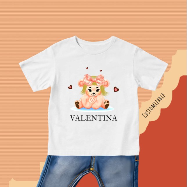 Little bear girl baby T-Shirt (Creator Uploaded)