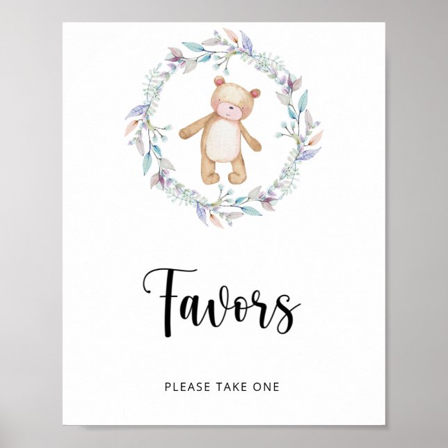 little bear is on the way \  Favors Poster (Front)