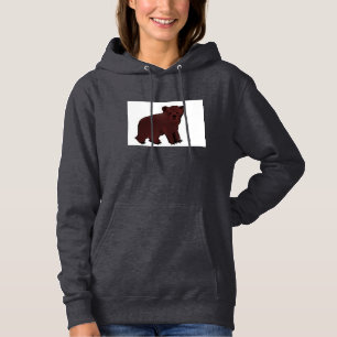 Little Bear Ladies Hoodie