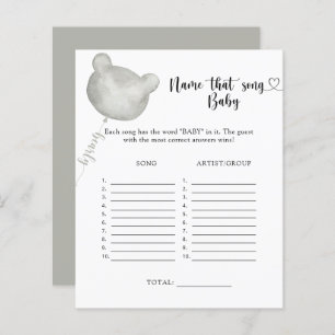 Little Bear Name that Baby Song