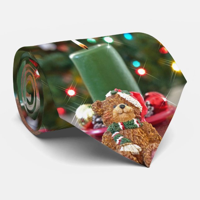Little Bears Christmas Tie (Rolled)