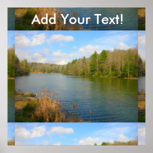 Little Beaver Lake Early Spring Poster