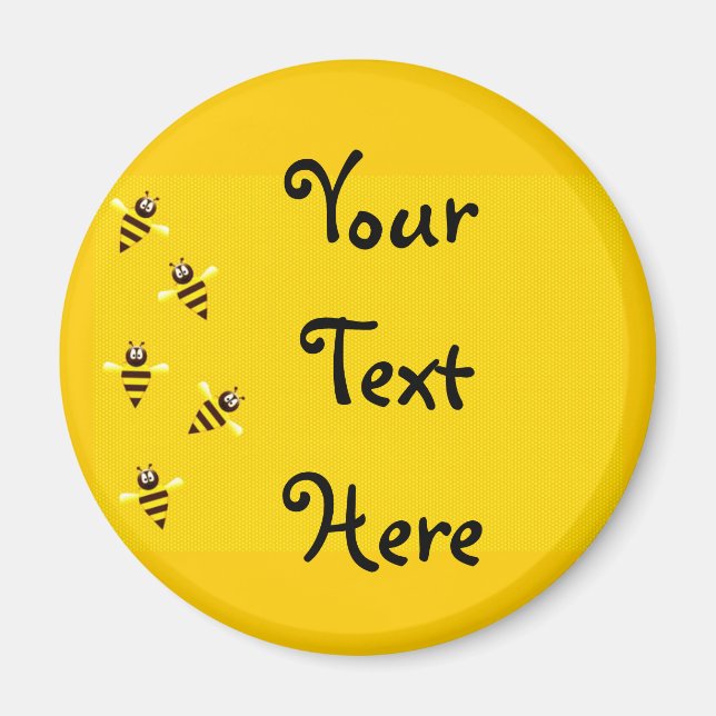 Little Bees Magnet (Front)