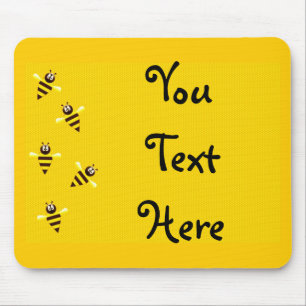 Little Bees Mouse Pad