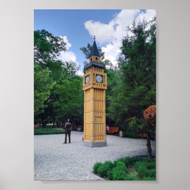 Little Big Ben in Ukraine Poster (Front)