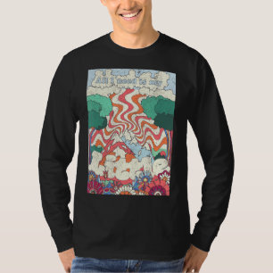 Little Big Reveal Sorority Bid Day Retro Groovy Vi T-Shirt