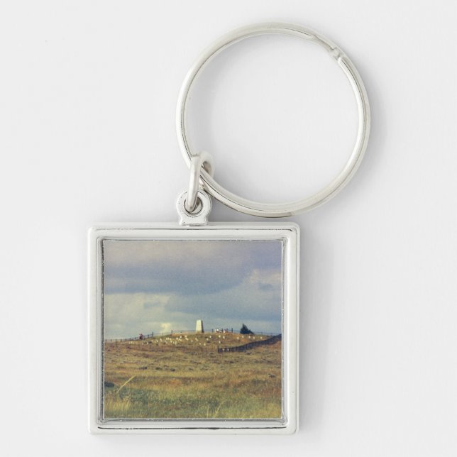 Little Bighorn Battlefield National Monument (phot Key Ring (Front)