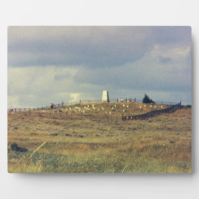 Little Bighorn Battlefield National Monument (phot Plaque (Front)