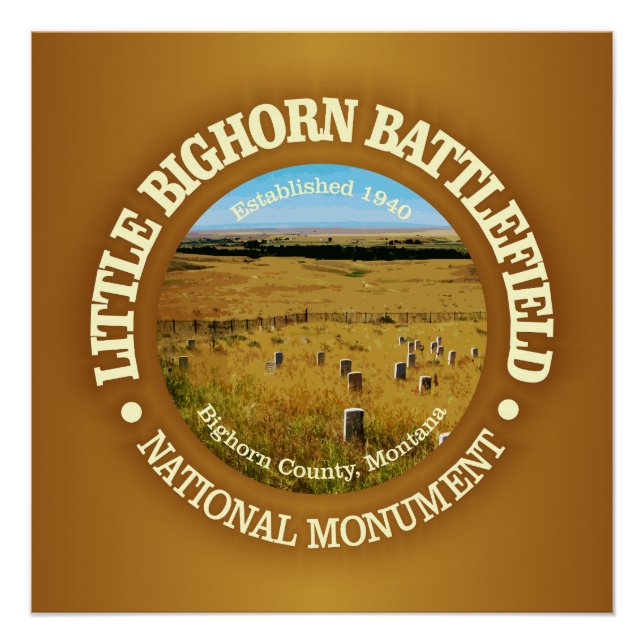 Little Bighorn Battlefield (NM) Poster (Front)