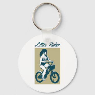 Little Bike Rider - Lovely Design Key Ring