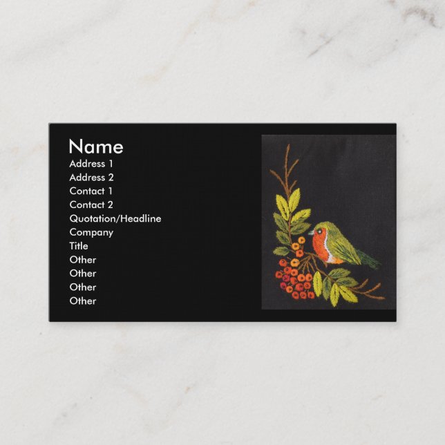 Little Bird Business Card (Front)
