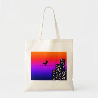 Little Bird in the Big City Tote Bag